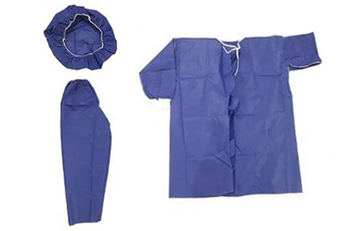 Patient’s Gown, Pants and Cap